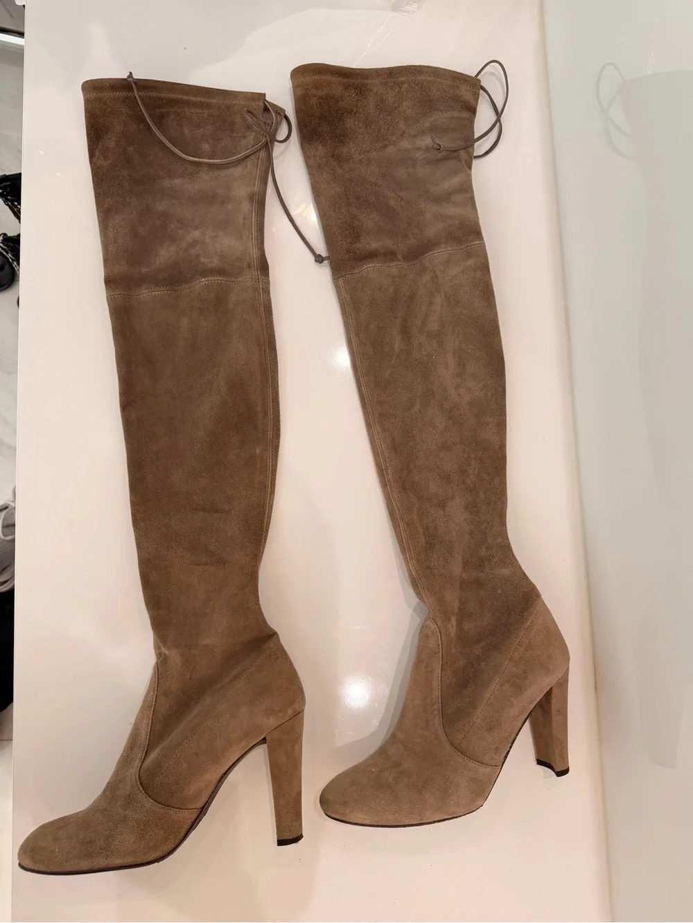 Stuart Weitzman elegant over